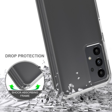 Акриловый противоударный чехол HMC для Samsung Galaxy A13 4G - прозрачный