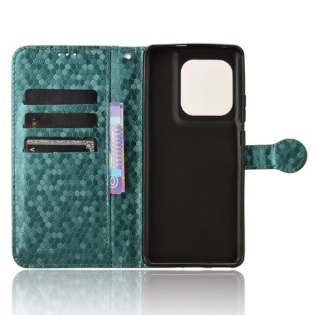 Чохол-книжка Honeycomb Dot для Motorola Edge 50 Ultra - зелений
