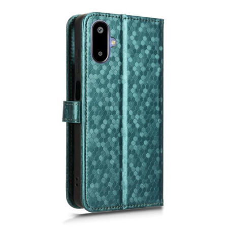 Чехол-книжка Honeycomb Dot для Samsung Galaxy M06 5G - зеленый