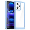 Противоударный чехол Colorful Acrylic Series для Xiaomi Redmi Note 12 Pro 5G/Poco X5 Pro - голубой