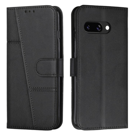 Чохол-книжка Stitching Calf Texture для Google Pixel 9a - чорний