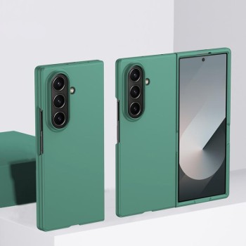 Полімерний чохол Special Skin Feel PC Full Coverage на Samsung Galaxy Fold8 Ultra 5G — темно-зелений