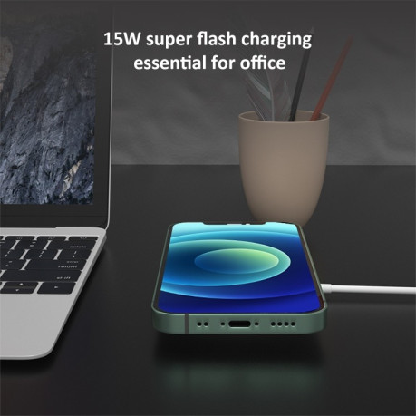 Magsafe Быстрое Магнитное беспроводное зарядное устройство OJD-63 15W для iPhone