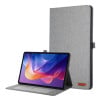 Чехол-книжка Escase с тканевой текстурой на Xiaomi Redmi Pad 2 Pro — серый