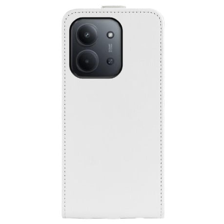 Флип-чехол R64 Texture Single на Xiaomi Redmi 15C 5G / 4G EU 173mm - белый