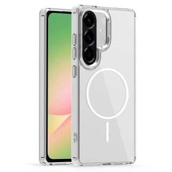 Чехол Star Shield Thin Circle MagSafe для Samsung Galaxy A56 - белый