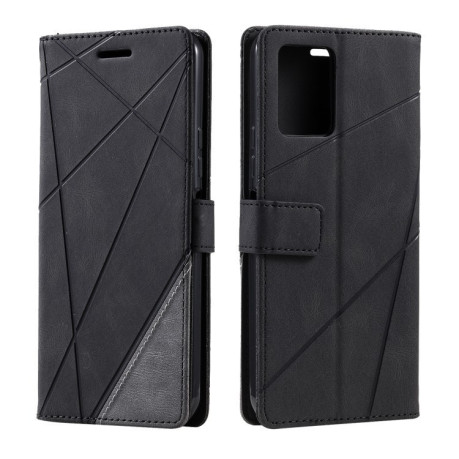 Чехол-книжка Skin Feel Splicing  Vivo Y21 2021 / Y33s - черный