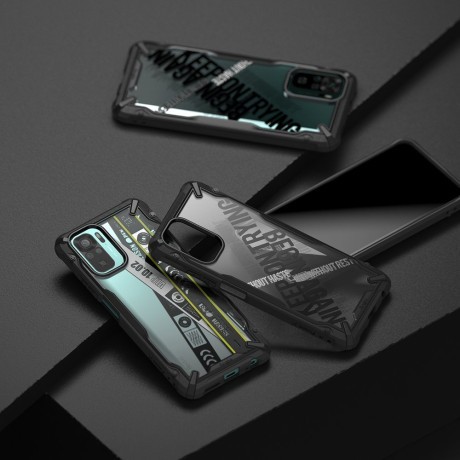 Оригінальний чохол Ringke Fusion X Design durable на Xiaomi Redmi Note 10/10s/Poco M5s - Cross