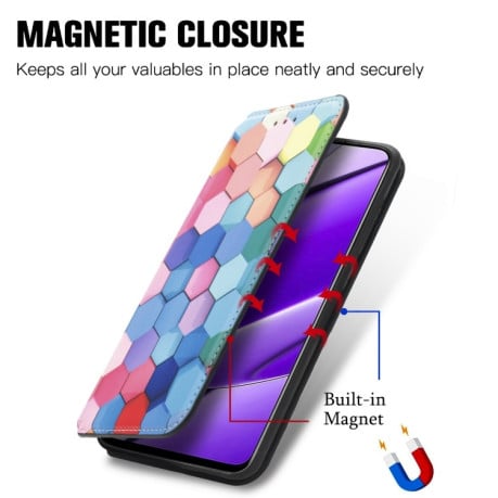 Чехол-книжка CaseNeo Colorful Magnetic на Realme 11 4G Global - Mandala
