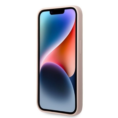 Оригінальний чохол Karl Lagerfeld Silicone Ikonik для iPhone 14 Pro Max - pink