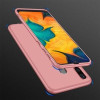 3D чохол GKK Three Stage Splicing Full Coverage на Samsung Galaxy A20 / A30 - рожеве золото