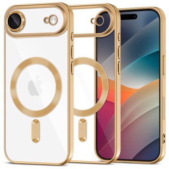 Чохол Tech-Protect MagFlex MagSafe на iPhone Air - Transparent Gold