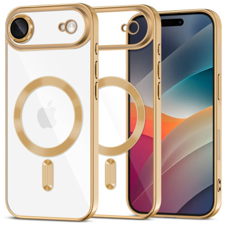 Чохол Tech-Protect MagFlex MagSafe на iPhone Air - Transparent Gold