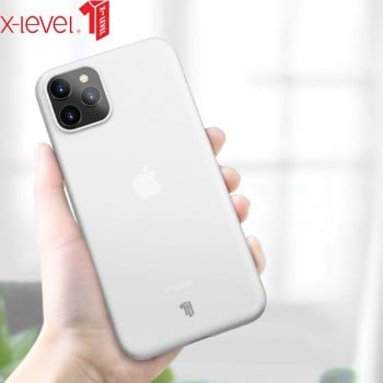 Ультратонкий чехол X-Level Wings для iPhone 11 Pro - прозрачно-белый