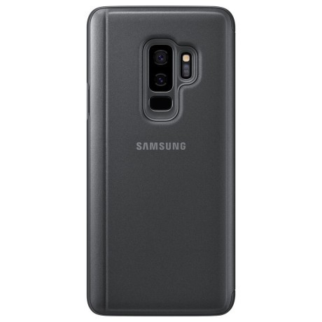 Оригинальный Чехол Samsung Clear View Standing Cover для Galaxy S9+ Plus (G965) EF-ZG965CBEGRU - Black