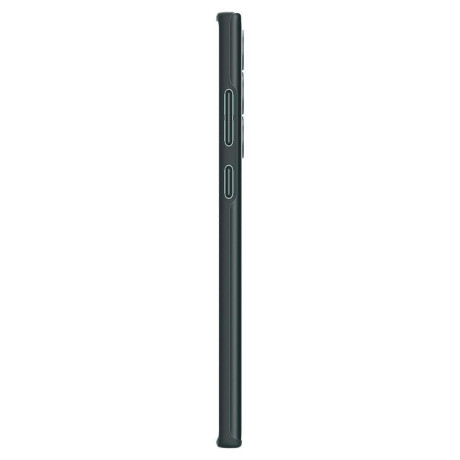 Оригінальний чохол Spigen Thin Fit для Samsung Galaxy S22 Ultra - Abyss Green