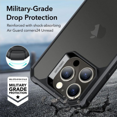 Протиударний чохол ESR Air Armor Series для iPhone 15 Pro Max - чорний