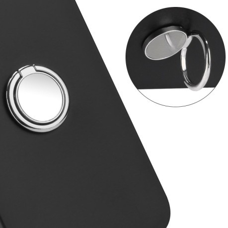 Протиударний чохол Matte with Ring Holder для Samsung Galaxy A16 5G - сріблястий