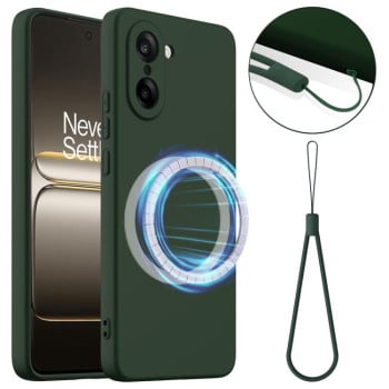 Силіконовий чохол Shockproof Silicone з Magsafe на OnePlus Nord CE5 - зелений