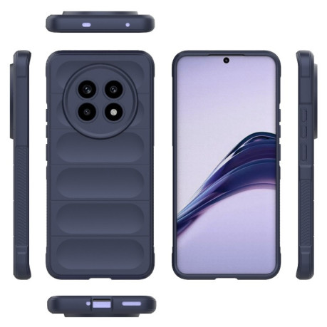 Силіконовий чохол Magic Flannel для Realme 13 Pro 5G - синій