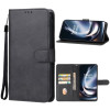 Противоударный чехол EsCase Leather для OnePlus Nord N30/CE 3 Lite - черный