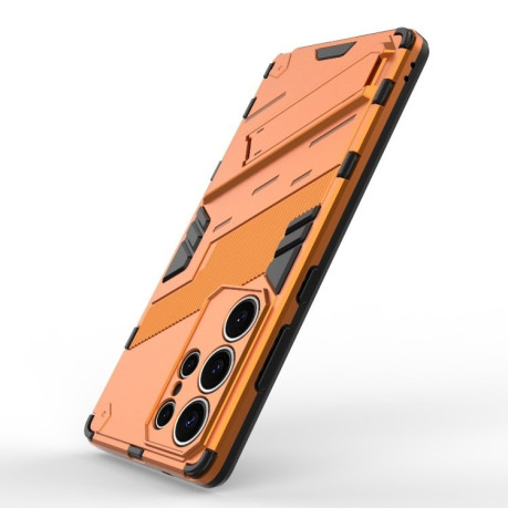 Протиударний чохол Punk Armor для Samsung Galaxy S25 Ultra 5G - помаранчевий