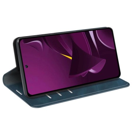 Чохол-книжка Retro Skin Feel Business Magnetic на Xiaomi Poco M7 Pro 5G - синій