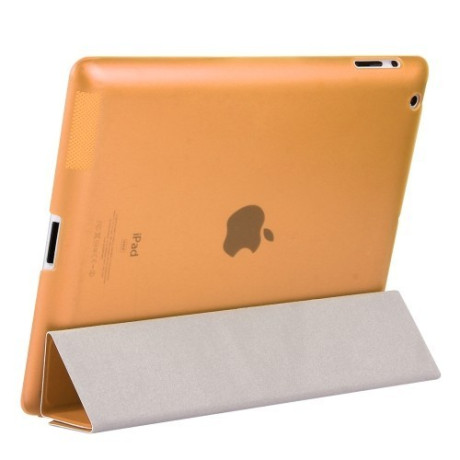 Чохол Solid Color Sleep / Wake-up помаранчевий для iPad 4 / 3 / 2