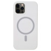 Протиударний чохол Nano Silicone (Magsafe) для iPhone 12 Pro Max - білий