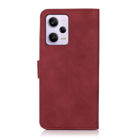 Чохол-книжка KHAZNEH Matte Texture для Xiaomi Redmi Note 12 Pro+ 5G - червоний