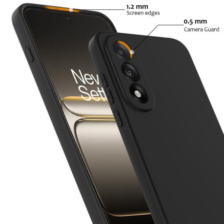 Силіконовий чохол Shockproof Silicone з Magsafe на OnePlus Nord 5 - чорний