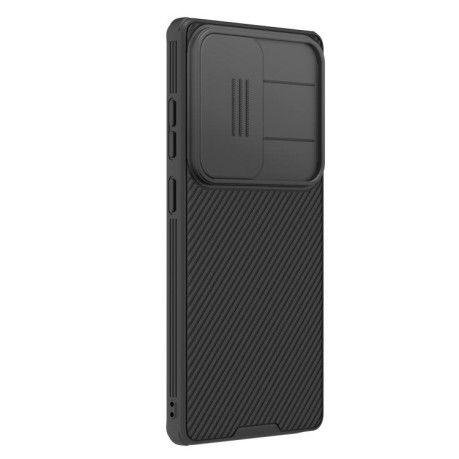 Противоударный чехол NILLKIN Black Mirror Series на Samsung Galaxy S25 Ultra 5G - черный