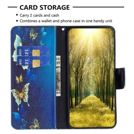 Чехол-книжка Colored Drawing Pattern для Infinix GT 20 Pro 5G - Butterfly