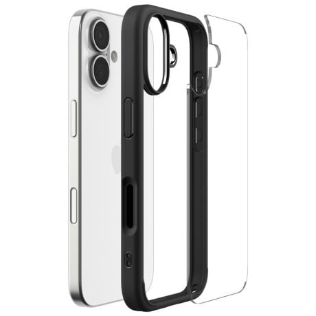 Оригінальний чохол Spigen Ultra Hybrid для iPhone 17 - Matte Black