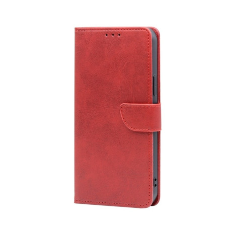 Чехол-книжка Calf Texture Buckle для Reno8 T 4G - красный