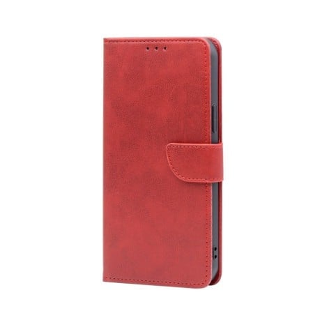 Чехол-книжка Calf Texture Buckle для Realme GT Neo5 SE - красный