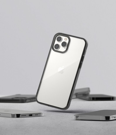 Оригинальный чехол Ringke Fusion для iPhone 12 / iPhone 12 Pro - grey