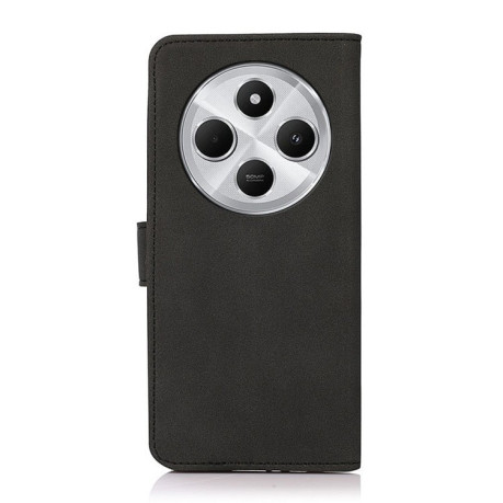 Чехол-книжка KHAZNEH Matte Texture для Xiaomi Redmi 14C 4G/Poco C75/Redmi A4 5G - черный