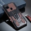 Противоударный чехол Armor Warrior для Xiaomi Redmi 10A/9C - кофейный