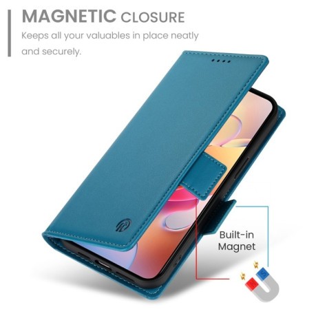 Чохол-книжка Side Buckle Magnetic Frosted Leather  для Samsung Galaxy A26 5G - синій