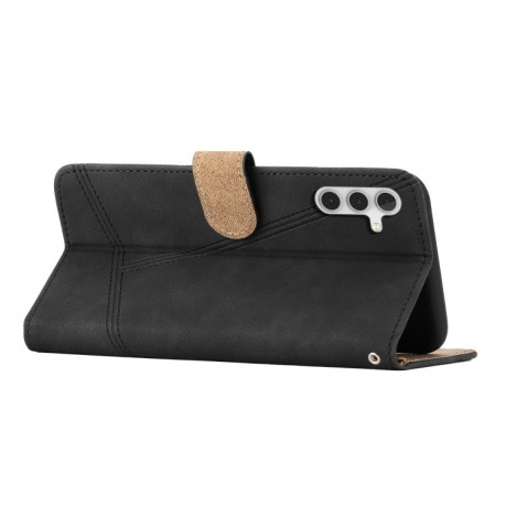 Чохол-книжка Stitching Skin Feel для Samsung Galaxy A56 5G - чорний
