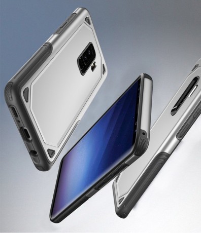 Противоударный чехол на Samsung Galaxy S9+/G960 Shockproof Rugged Armor золотой