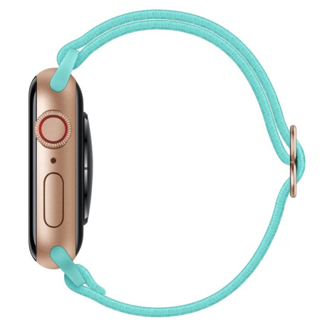 Ремінець Polyester Nylon для Apple Watch 10 46mm/Ultra 49mm / Series 8/7 45mm / 44mm / 42mm/45mm/44mm/42mm - світло-зелений