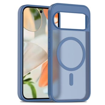 Чохол з м'якою фактурою Skin-feel з MagSafe гібридний на Google Pixel 10 / 10 Pro - синій