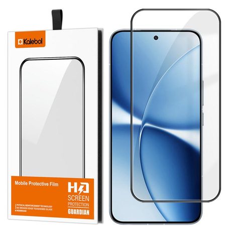 Захисне скло Kalebol з чорною рамкою для Redmi Turbo 5 Pro Max / Poco X8 Pro Max