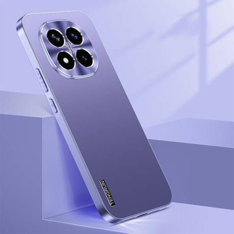 Протиударний чохол Streamer Series Micro Frosted Metal Paint PC для Xiaomi Redmi Note 14 Pro 5G/Poco X7 - фіолетовий