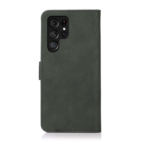 Чохол-книжка KHAZNEH Matte Texture для Samsung Galaxy S25 Ultra 5G - зелений
