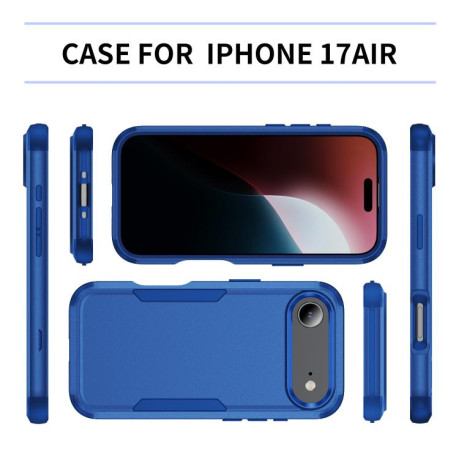 Противоударный чехол Commuter Shockproof TPU + PC для iPhone Air - синий