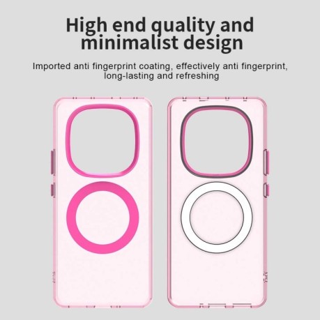 Протиударний чохол MagSafe Holder PC Hybrid для Xiaomi Redmi Note 14 Pro 5G/Poco X7 - червоний