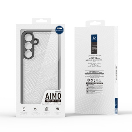 Противоударный чехол DUX DUCIS Aimo Series для Samsung Galaxy S25+ 5G - черный